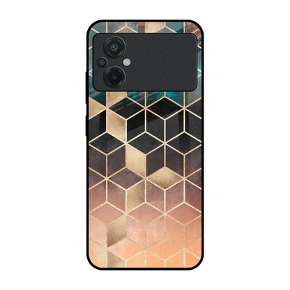 Bronze Texture Poco M5 Glass Cases & Covers Online