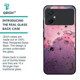 Space Doodles Glass Case for Poco M5