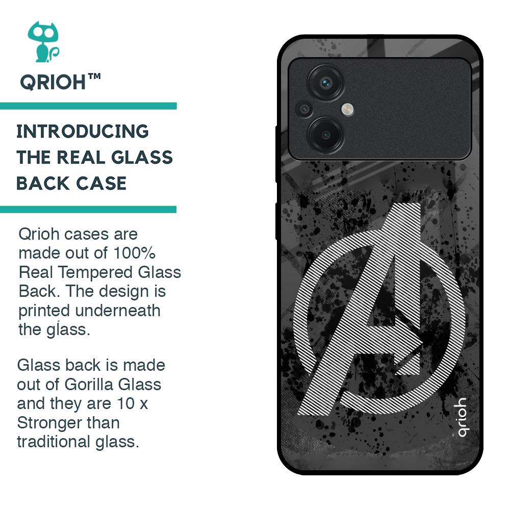 Sign Of Hope Glass Case for Poco M5