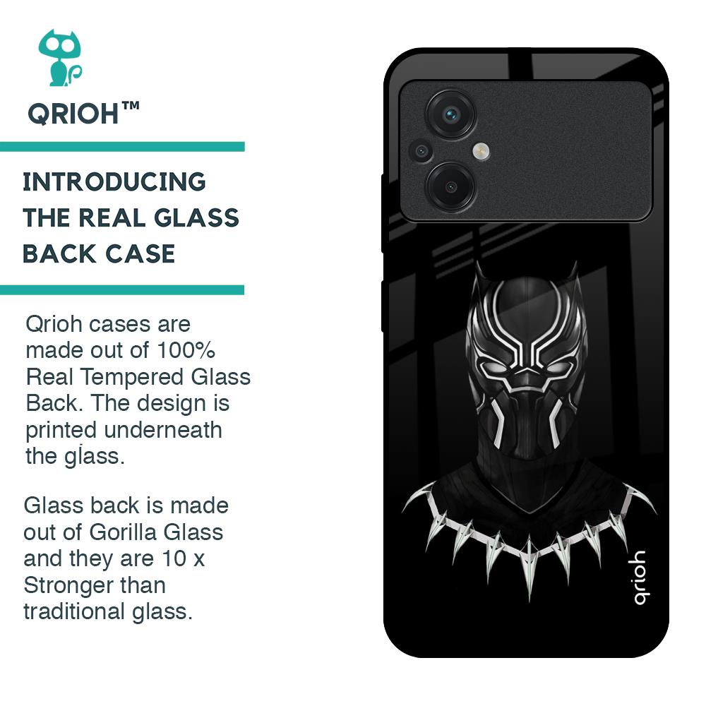 Dark Superhero Glass Case for Poco M5