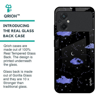 Constellations Glass Case for Poco M5