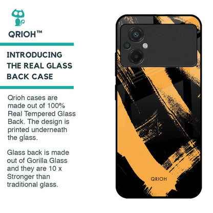 Gatsby Stoke Glass Case for Poco M5