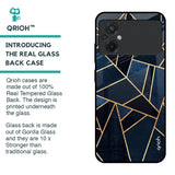 Abstract Tiles Glass case for Poco M5