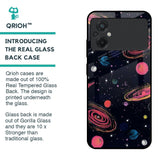 Galaxy In Dream Glass Case For Poco M5