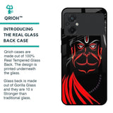 Lord Hanuman Glass Case For Poco M5