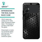 Dark Abstract Pattern Glass Case For Poco M5