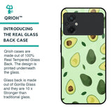 Avocado Green Glass Case For Poco M5