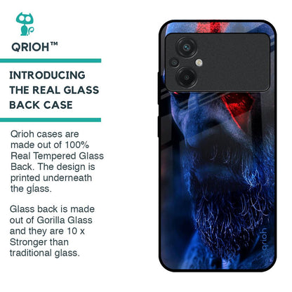 God Of War Glass Case For Poco M5