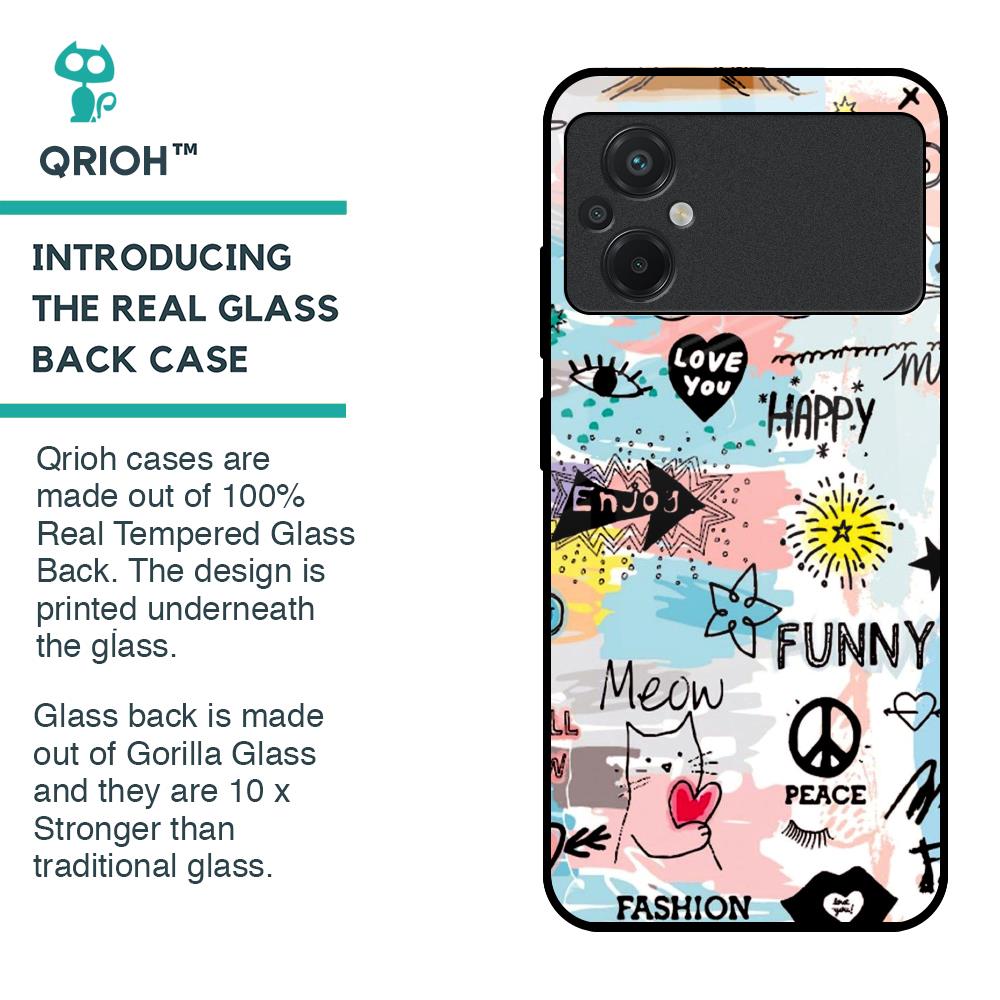 Just For You Glass Case For Poco M5