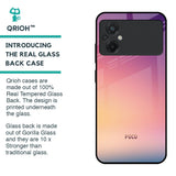 Lavender Purple Glass case for Poco M5