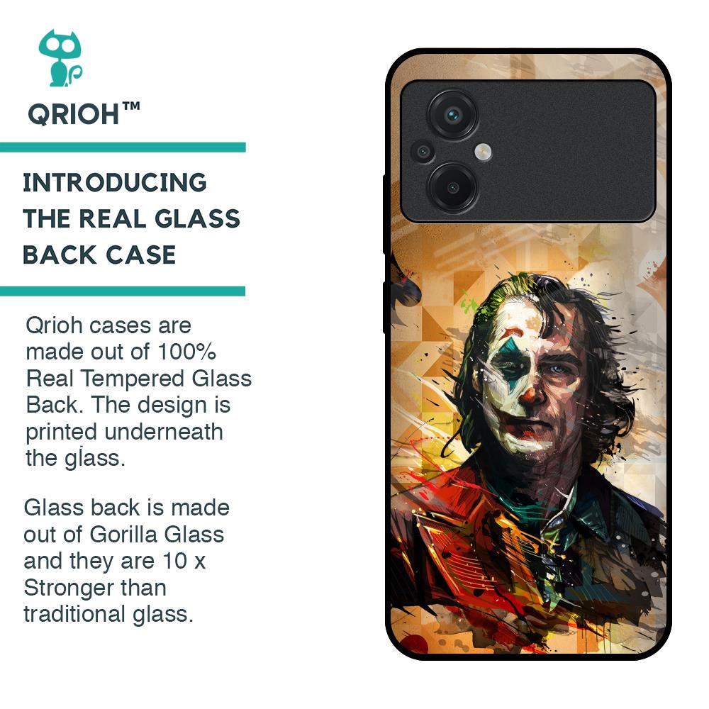 Psycho Villain Glass Case for Poco M5