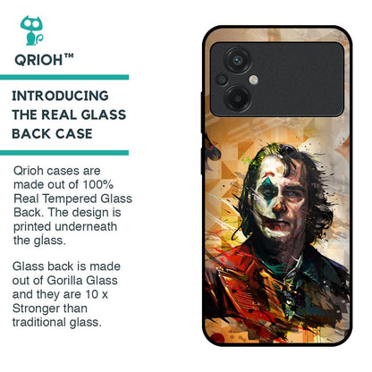 Psycho Villain Glass Case for Poco M5