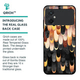 Bronze Abstract Glass Case for Poco M5