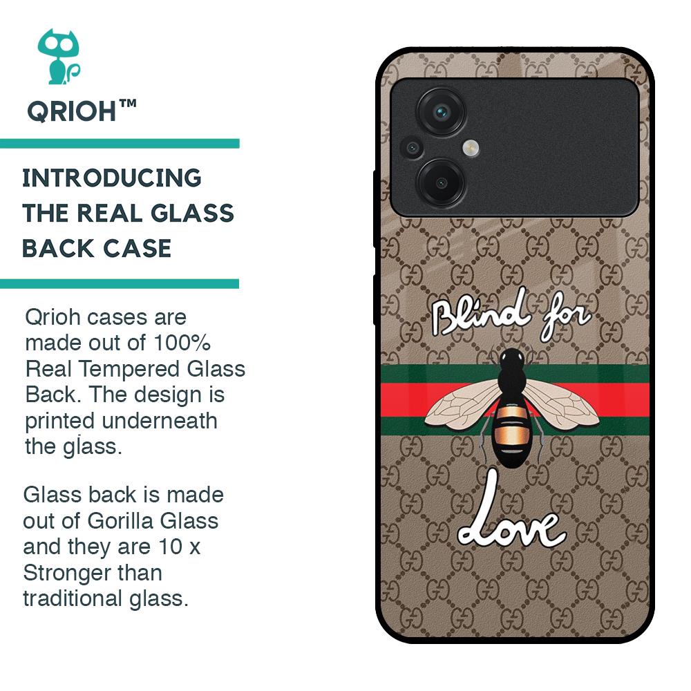 Blind For Love Glass case for Poco M5