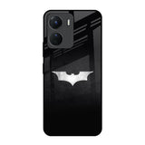 Super Hero Logo Vivo Y16 Glass Back Cover Online