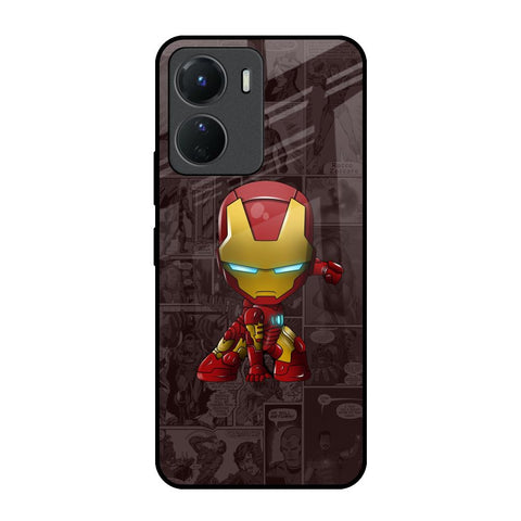 Angry Baby Super Hero Vivo Y16 Glass Back Cover Online