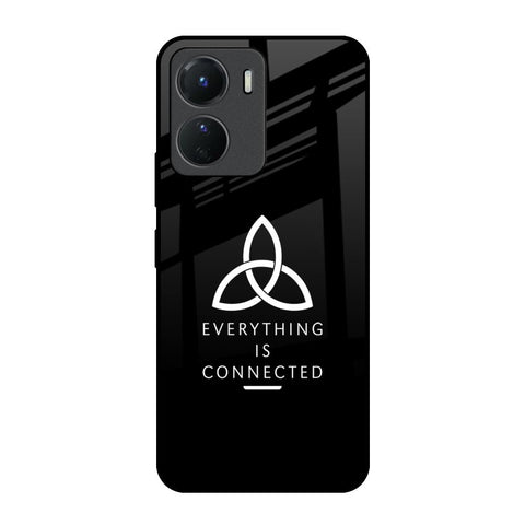 Everything Is Connected Vivo Y16 Glass Back Cover Online