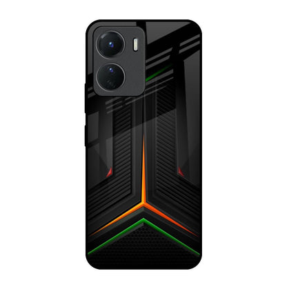 Modern Ultra Chevron Vivo Y16 Glass Back Cover Online