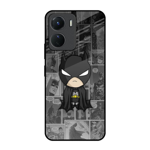 Cartoon Art Vivo Y16 Glass Back Cover Online