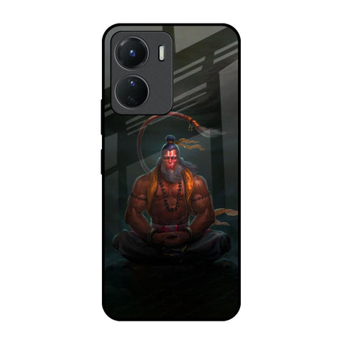 Lord Hanuman Animated Vivo Y16 Glass Back Cover Online