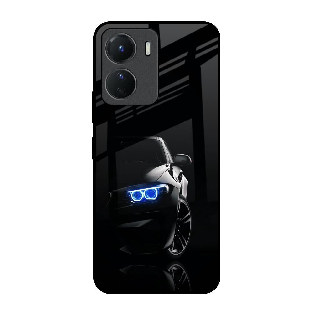 Car In Dark Vivo Y16 Glass Back Cover Online