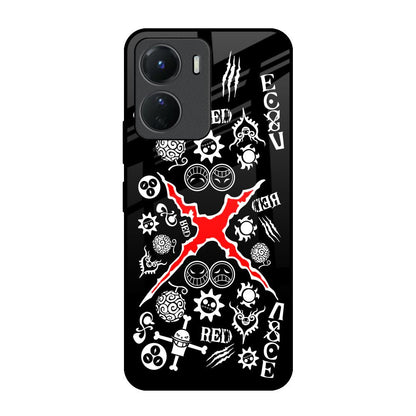 Red Zone Vivo Y16 Glass Back Cover Online