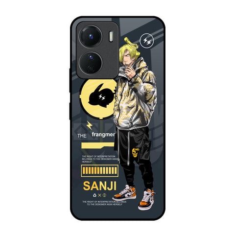 Cool Sanji Vivo Y16 Glass Back Cover Online