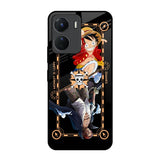 Shanks & Luffy Vivo Y16 Glass Back Cover Online