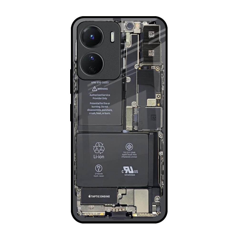 Skeleton Inside Vivo Y16 Glass Back Cover Online