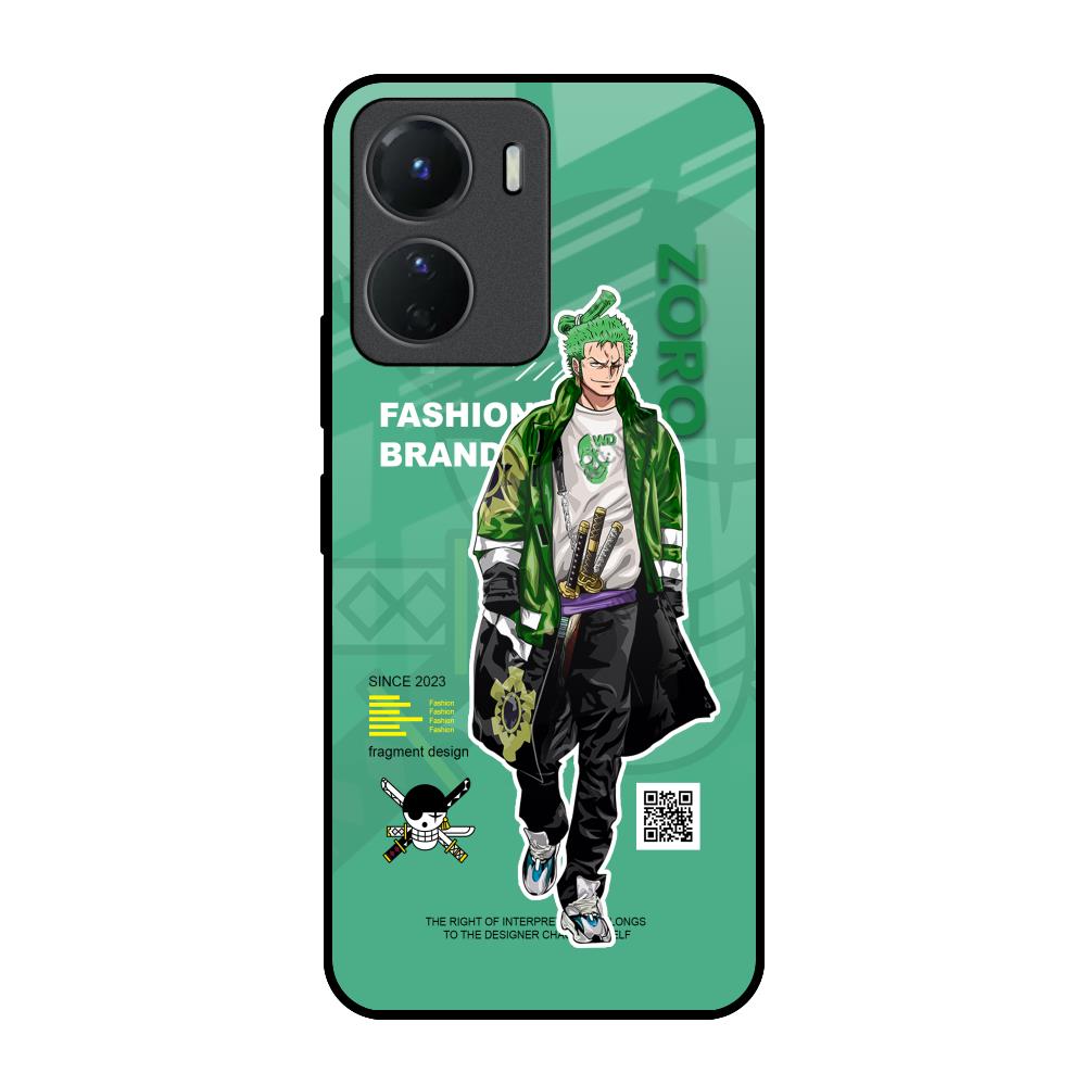 Zoro Bape Vivo Y16 Glass Back Cover Online