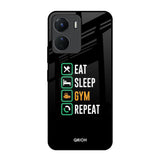 Daily Routine Vivo Y16 Glass Back Cover Online