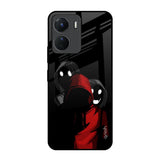 Shadow Character Vivo Y16 Glass Back Cover Online