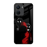 Shadow Character Vivo Y16 Glass Back Cover Online