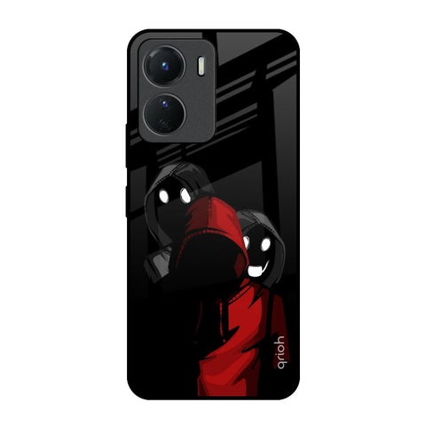 Shadow Character Vivo Y16 Glass Back Cover Online
