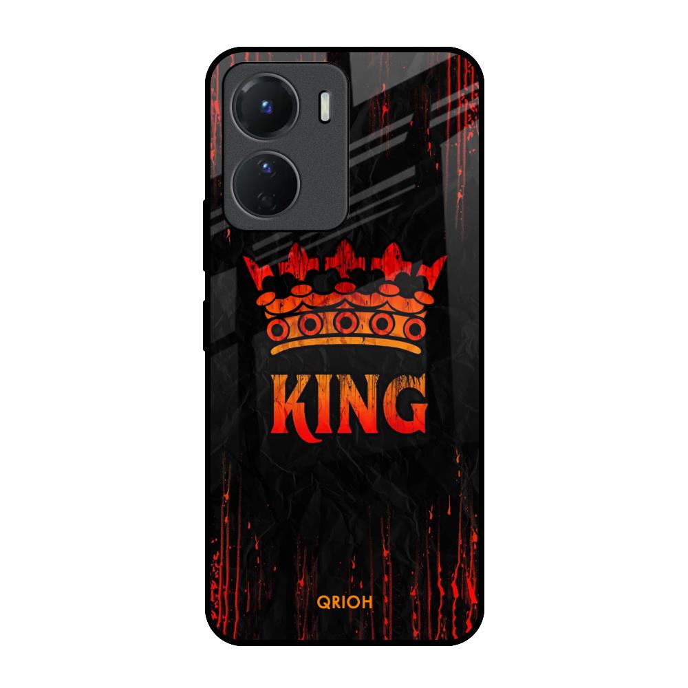 Royal King Vivo Y16 Glass Back Cover Online