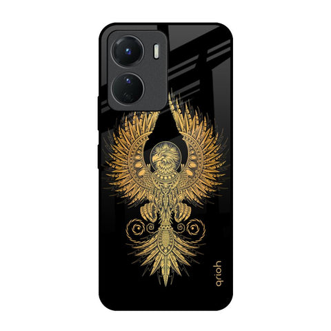 Mythical Phoenix Art Vivo Y16 Glass Back Cover Online