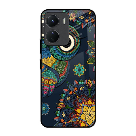 Owl Art Vivo Y16 Glass Back Cover Online
