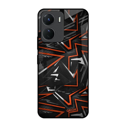 Vector Art Vivo Y16 Glass Back Cover Online
