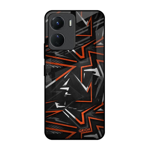 Vector Art Vivo Y16 Glass Back Cover Online