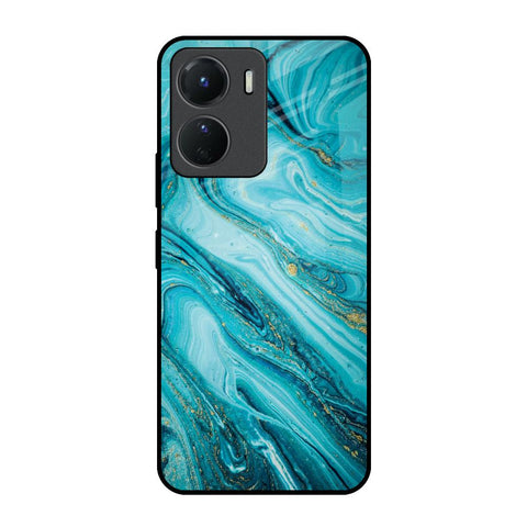 Ocean Marble Vivo Y16 Glass Back Cover Online
