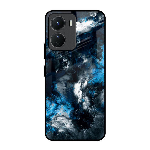 Cloudy Dust Vivo Y16 Glass Back Cover Online