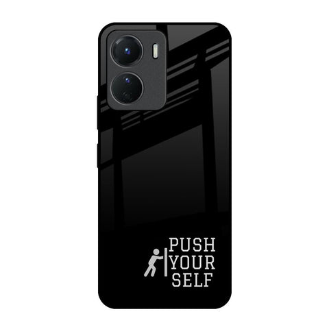 Push Your Self Vivo Y16 Glass Back Cover Online