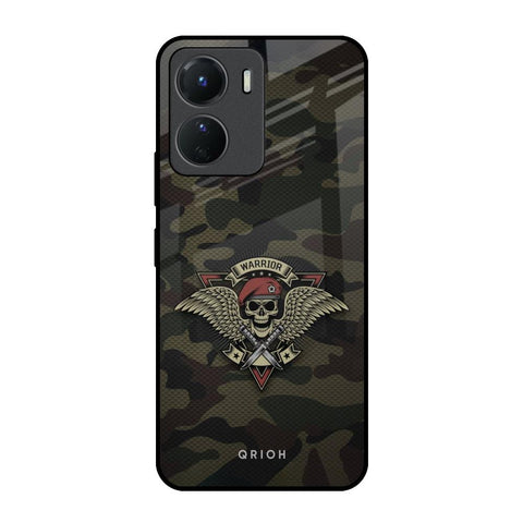 Army Warrior Vivo Y16 Glass Back Cover Online