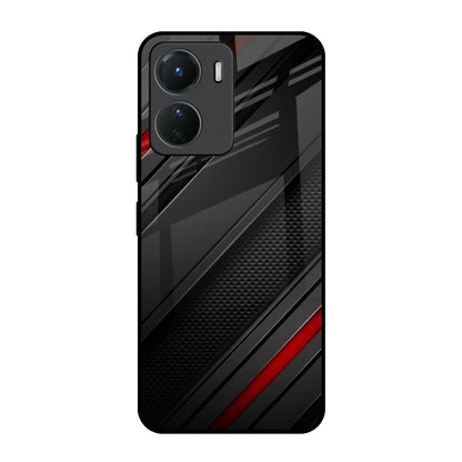Modern Abstract Vivo Y16 Glass Back Cover Online