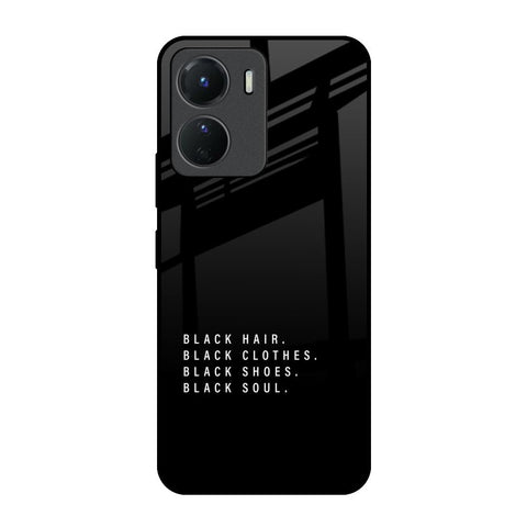 Black Soul Vivo Y16 Glass Back Cover Online