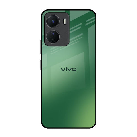 Green Grunge Texture Vivo Y16 Glass Back Cover Online
