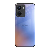 Blue Aura Vivo Y16 Glass Back Cover Online