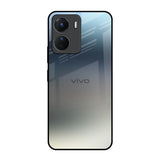 Tricolor Ombre Vivo Y16 Glass Back Cover Online