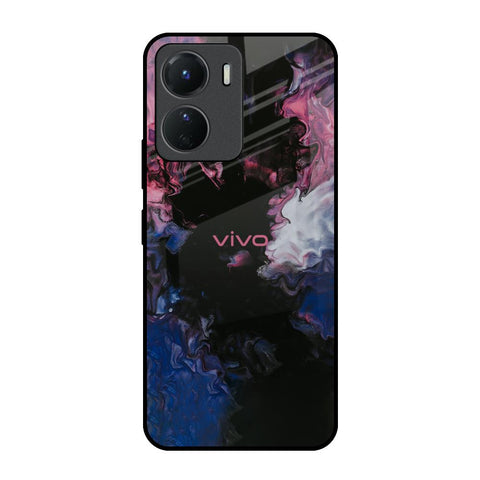 Smudge Brush Vivo Y16 Glass Back Cover Online