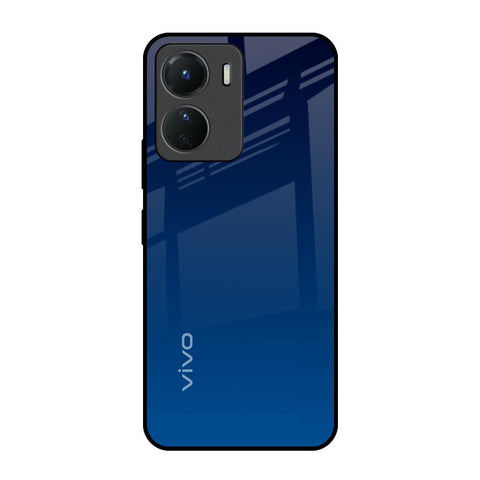 Very Blue Vivo Y16 Glass Back Cover Online
